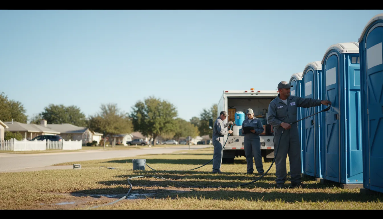 Long-Term Portable Toilet Rental in Brandon, WI near me